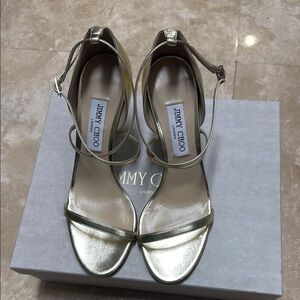 Jimmy Choo Gold Heeled Elegance